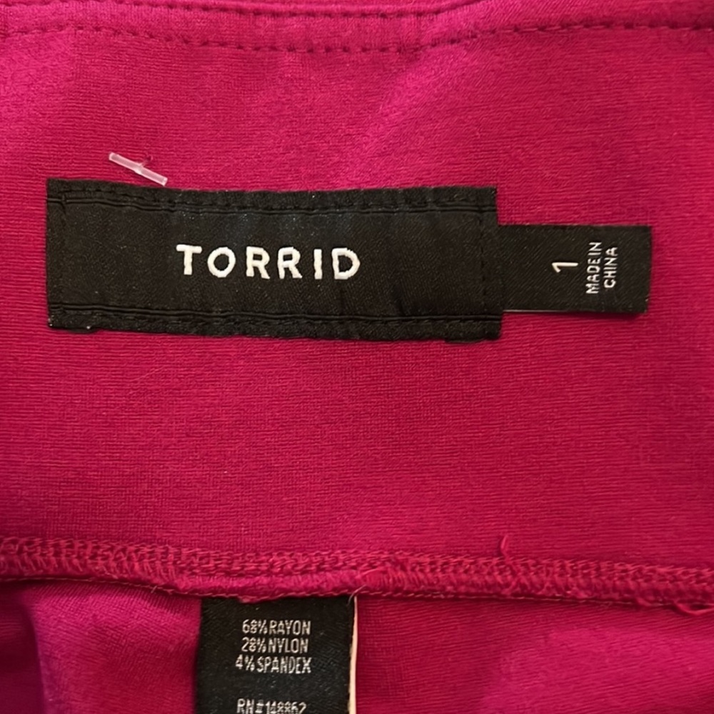 CROPPED SLIM FIX PIXIE PANT - VELVET ROSE ALL-NIGHTER PONTE